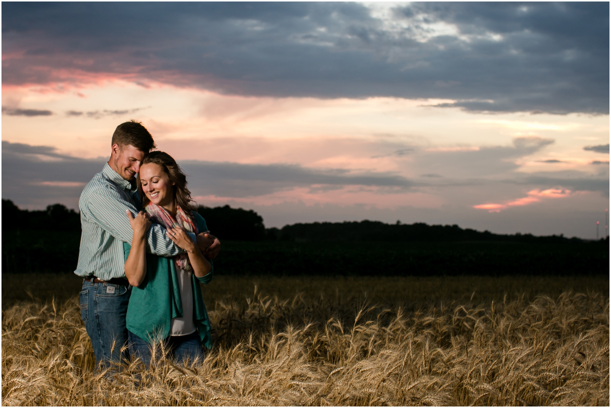 Detroit Lakes Wedding Photographer, Farm Photography, Brittney and Caleb