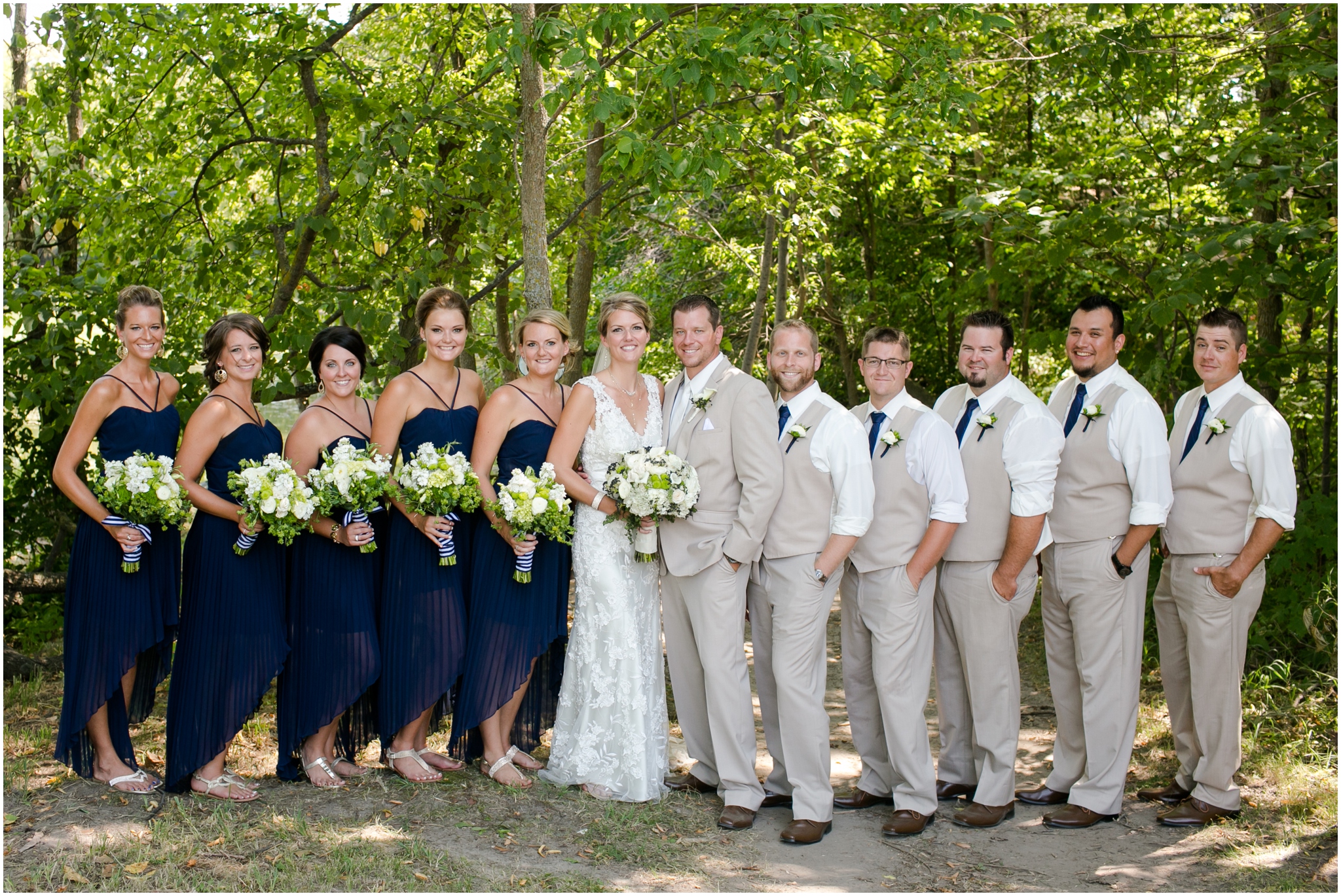 Detroit Lakes Wedding Photography, Navy and gold, Brittney and Caleb