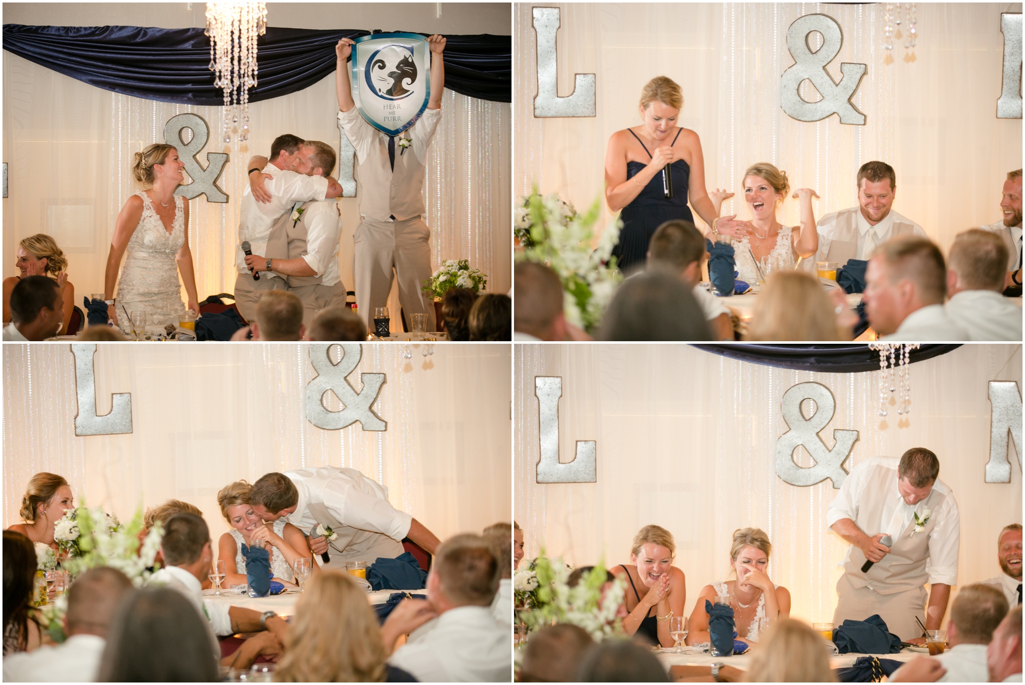 Detroit Lakes Wedding Photography, Navy and gold, Brittney and Caleb