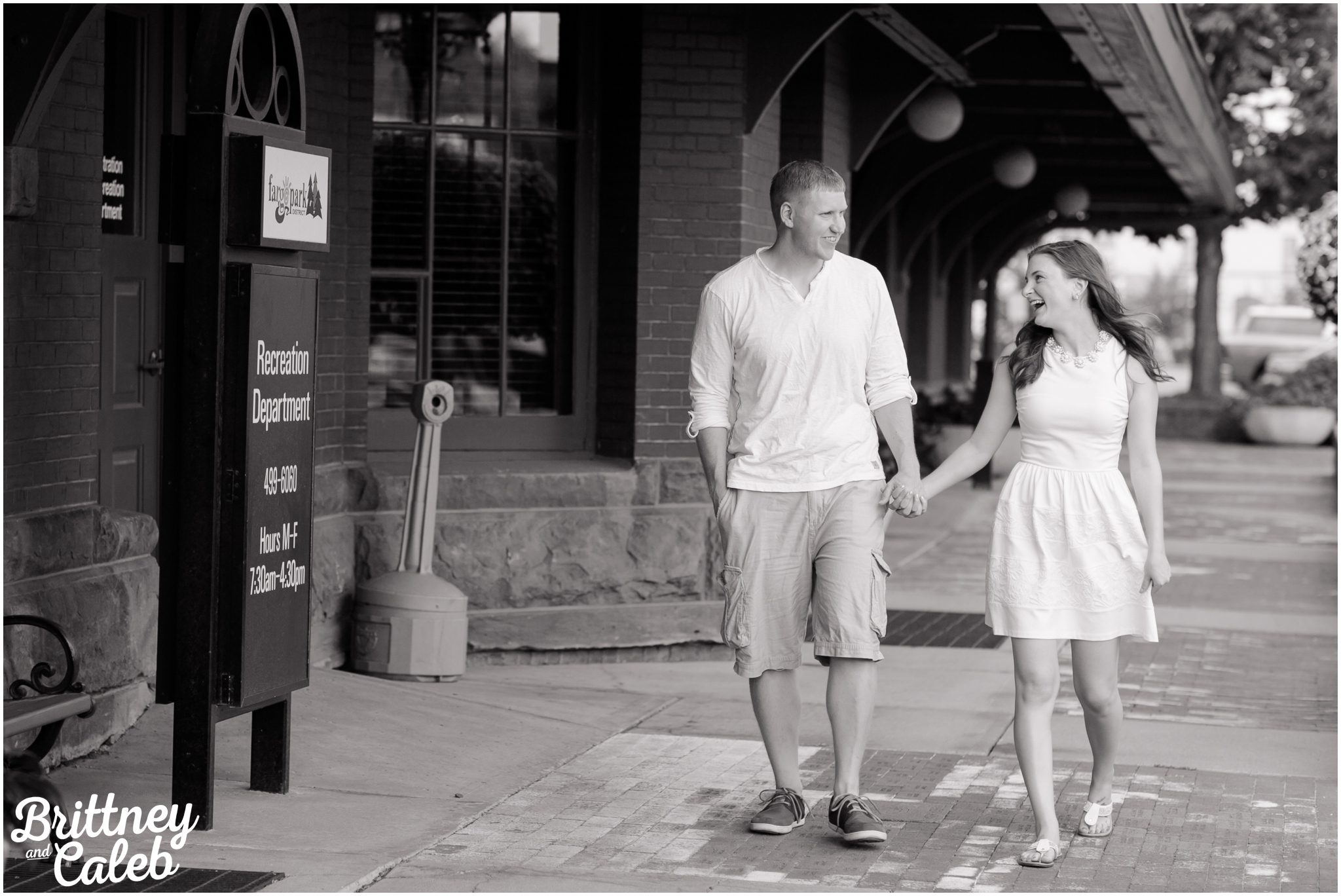 Fargo Engagement and Wedding Photography, Brittney and Caleb