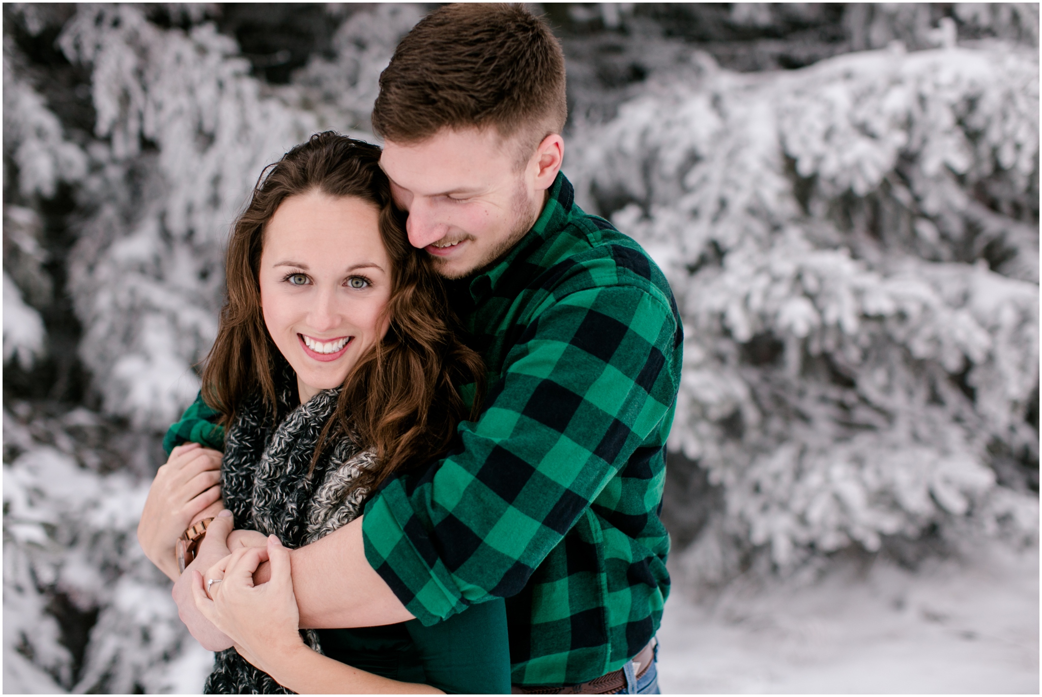 Minnesota Winter Engagement Photography, Brittney and Caleb