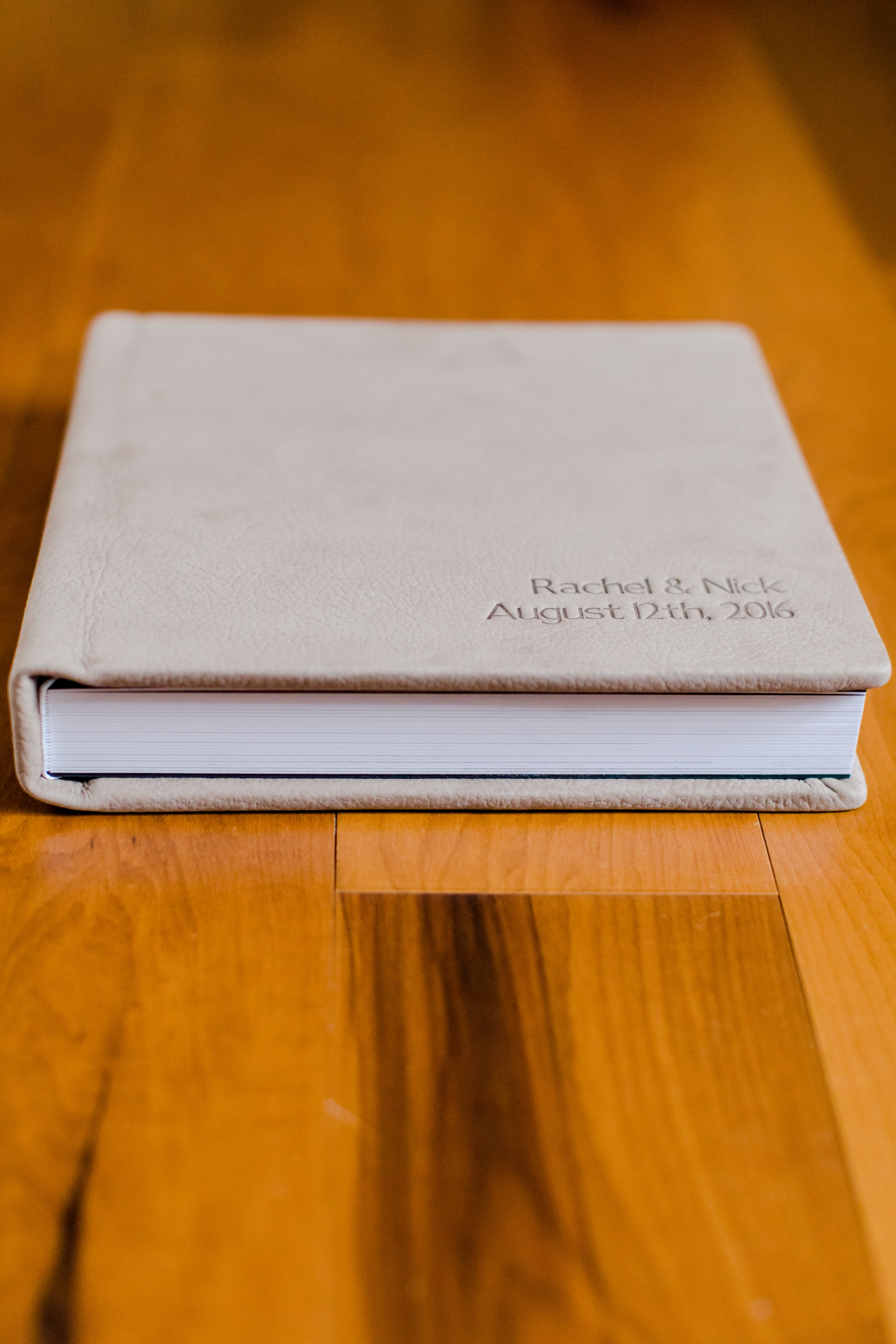 The importance of investing in a wedding album, Brittney and Caleb