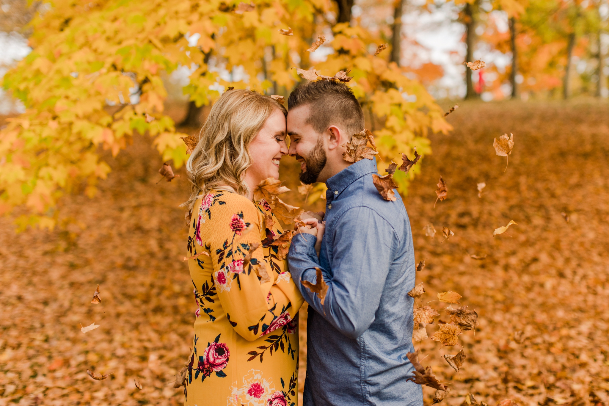 Detroit Lakes Engagement Photographers, Fall engagement photos, Brittney and Caleb