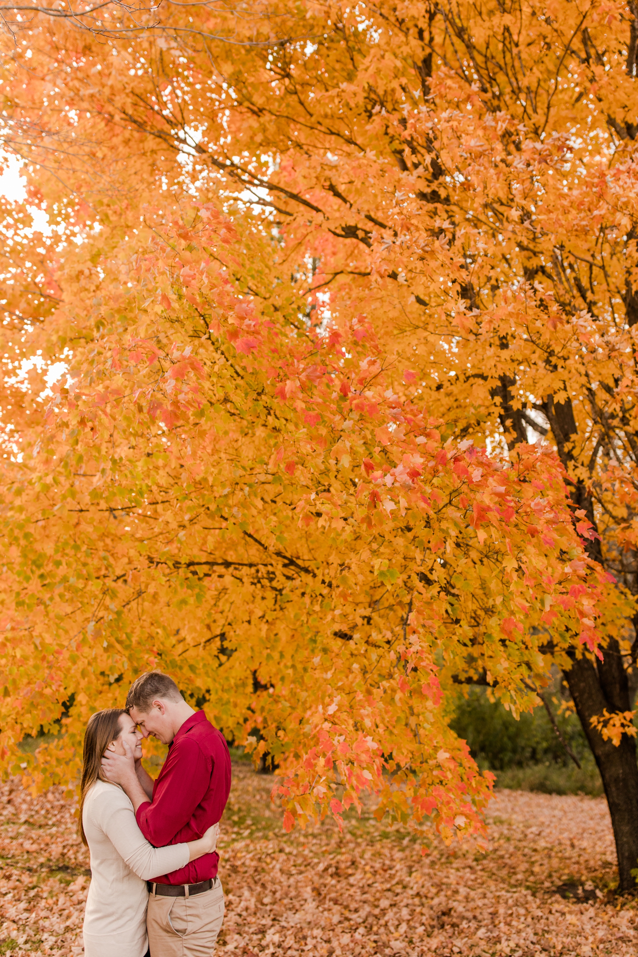 Detroit Lakes Wedding Photographers, Fall anniversary session, Brittney and Caleb