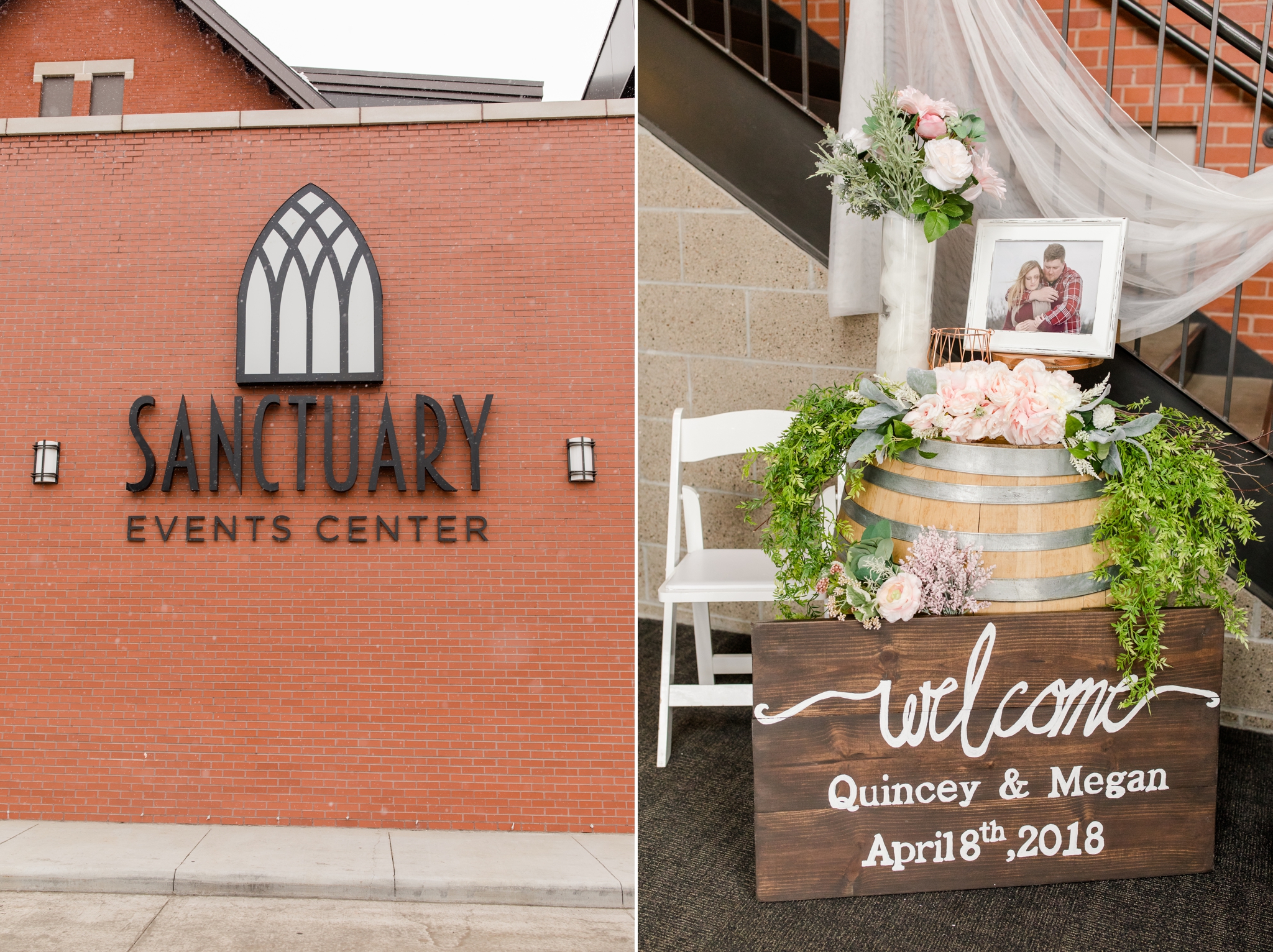 Sanctuary Events Center, Downtown Fargo Wedding, Brittney and Caleb