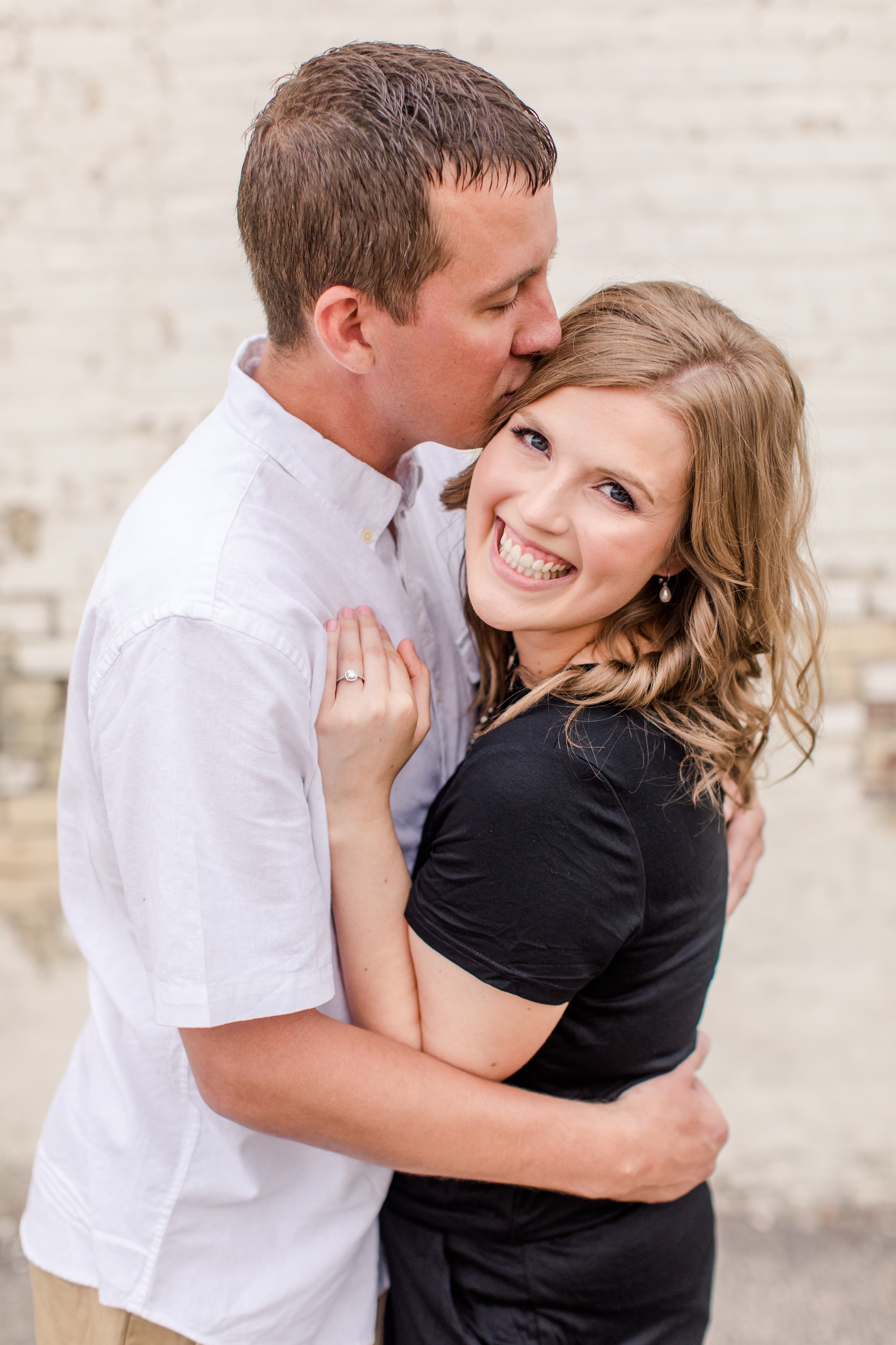 Downtown Fargo Engagement Photos, Brittney and Caleb