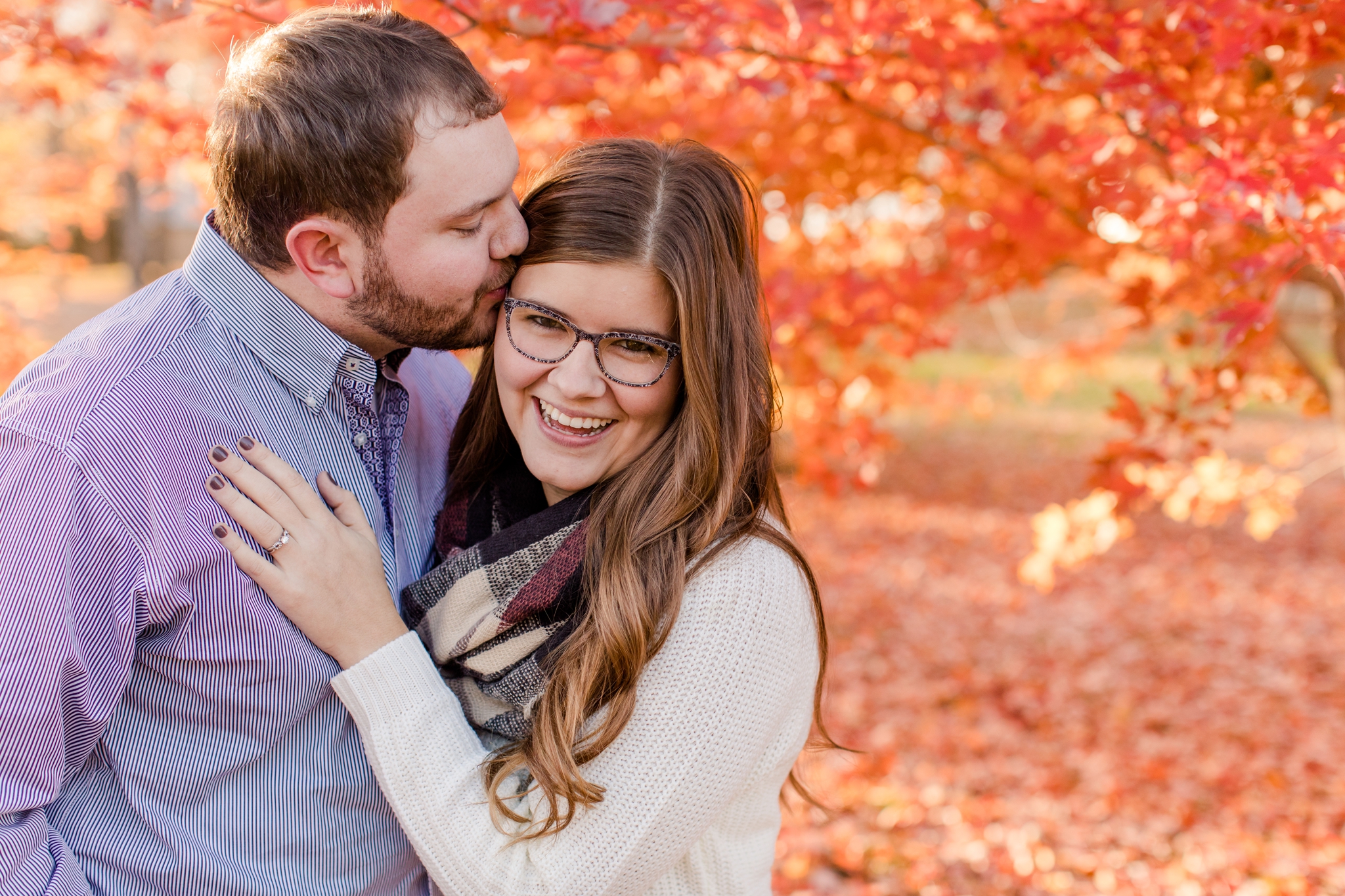 Detroit Lakes engagement photographers, Fall engagement photos, Brittney and Caleb